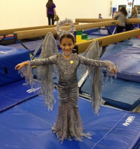 A Spooktacular Halloween costume at last year's event at our YMCA Gymnastics Center.