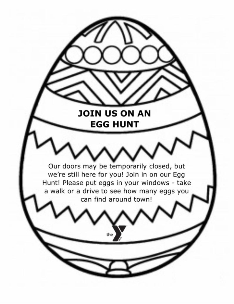 YMCA Easter Egg Hunt Directions