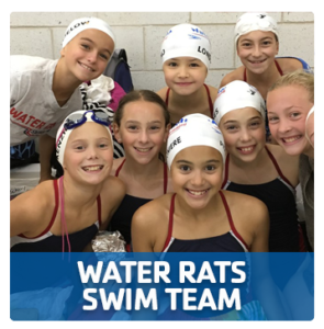 Westport Weston YMCA Water Rat Competitive Swim Team members smiling