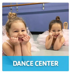 Westport Weston YMCA two little ballerinas in our Dance Center