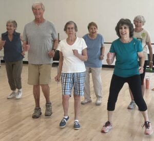 Senior Strong Class at the Westport Weston Family YMCA