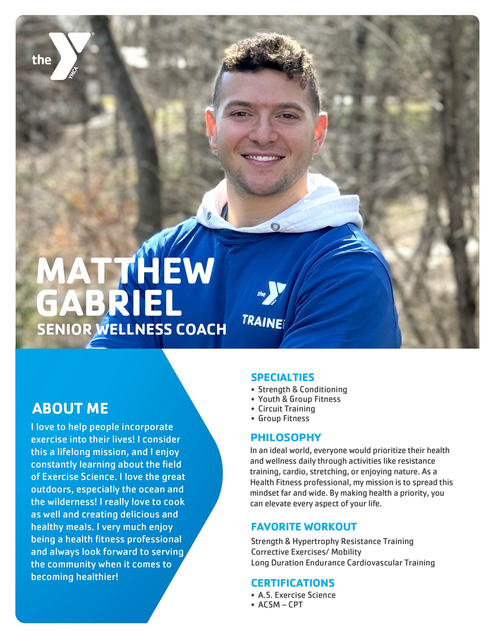 Matt Gabriel Personal Training Senior Wellness Coach