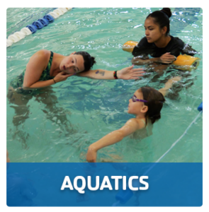 Aquatics Button at the Westport Weston Family YMCA