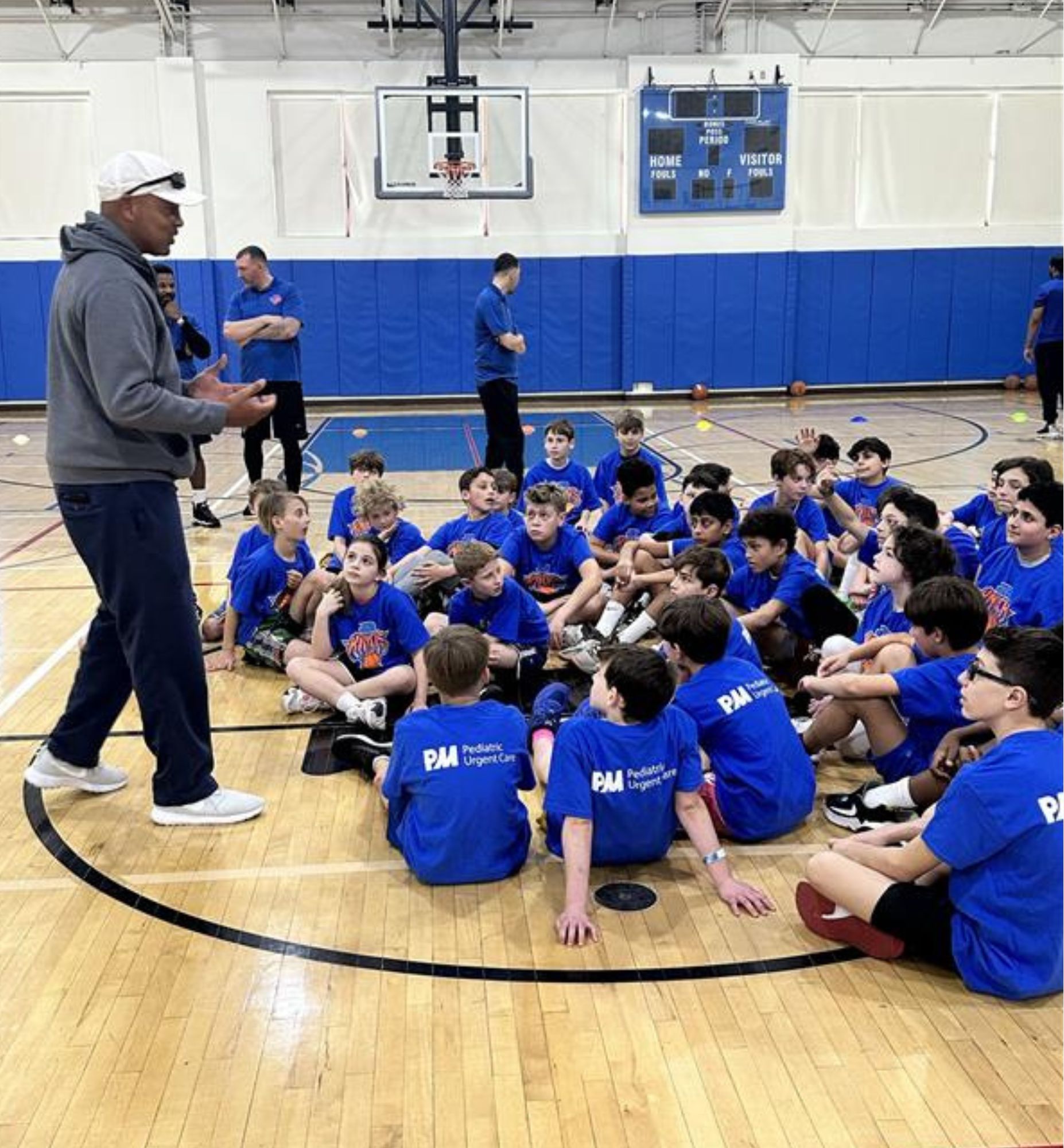 Jr Knicks at the Westport Weston Family YMCA